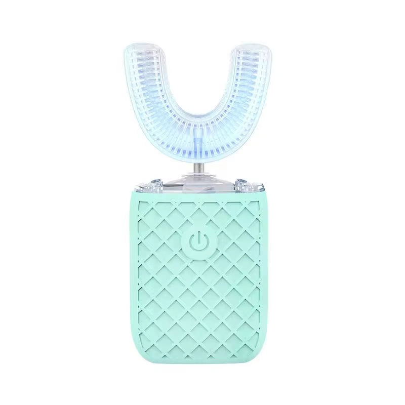 360 Degrees Intelligent Automatic Electric Toothbrush U Type for Adults Child Smart Sonic Tooth Brush USB Charging Teeth Whiten