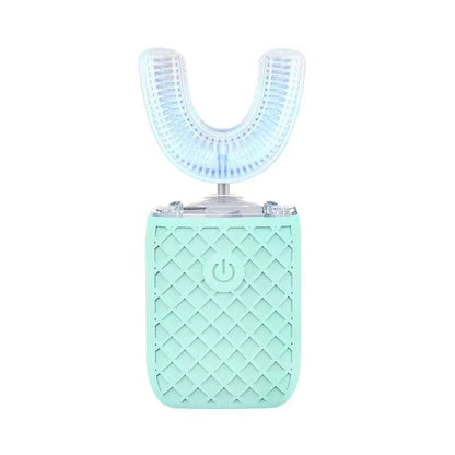 360 Degrees Intelligent Automatic Electric Toothbrush U Type for Adults Child Smart Sonic Tooth Brush USB Charging Teeth Whiten