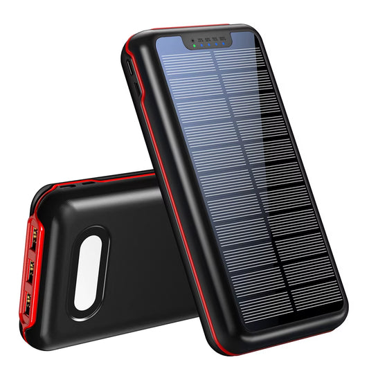 Products 2025 Trending Original Factory OEM Logo Large Capacity 20000Mah Portable USB C for Iphone Charger Solar Power Banks