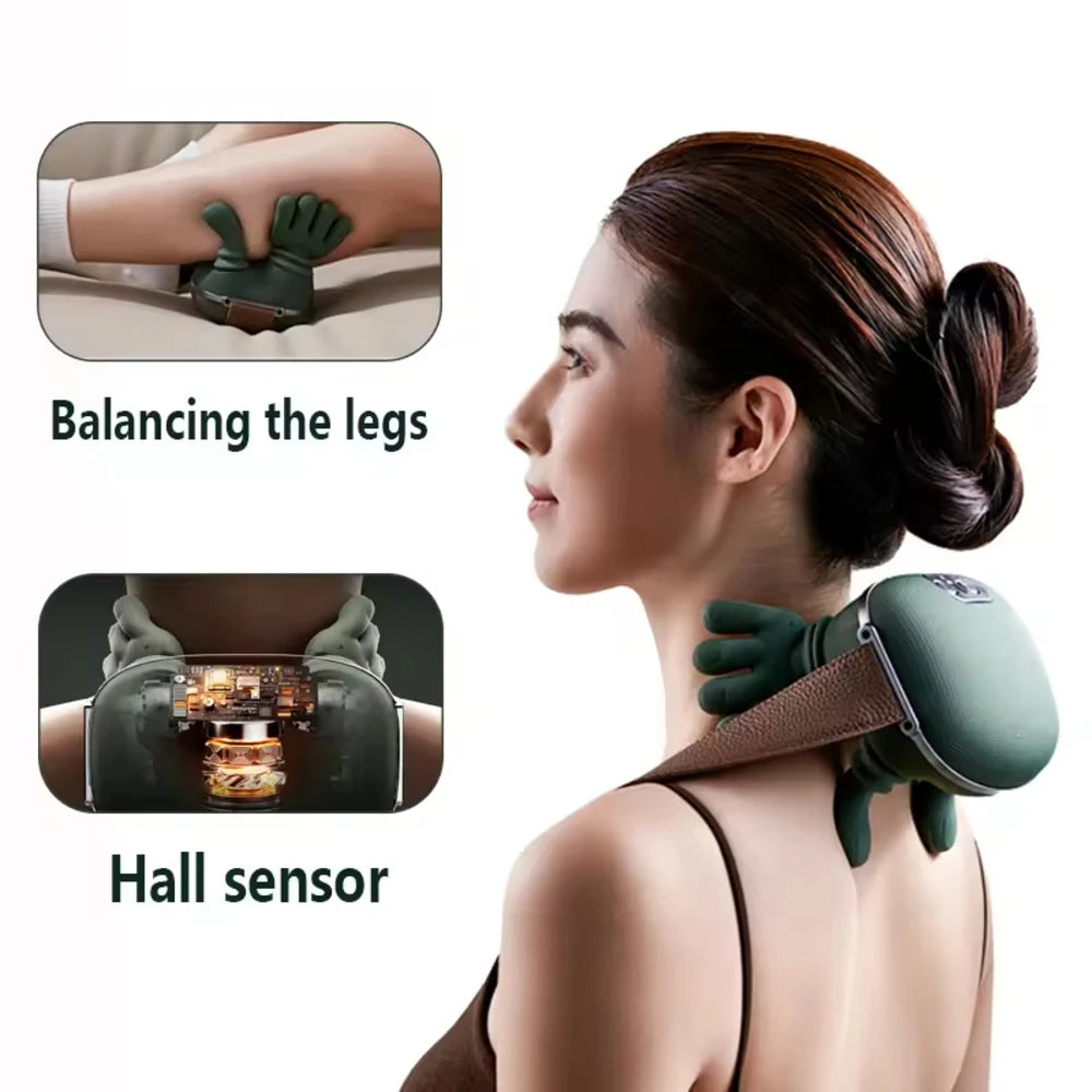 N8 Massager No Logo Bionic Hand Massager Infrared Neck Massager Portable Home Massager